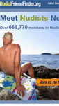 Mobile Screenshot of nudistfriendfinder.org